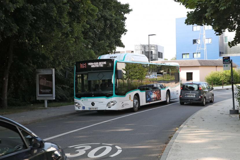 Réseau STAR : Premiers Bus Au Gaz Naturel Sur Les Lignes Métropolitaines